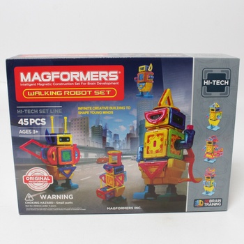 Stavebnice Magformers Chodící roboti