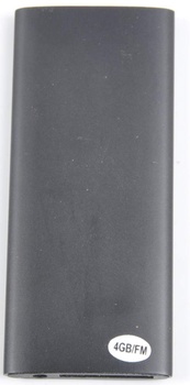 MP3 přehrávač černý 4GB akumulátor