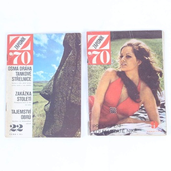 Sbírka časopisů Zápisník 1970 - 1972, 10 ks