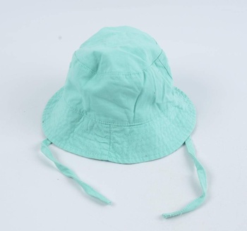 Dětský klobouček H&M oboustranný modrý