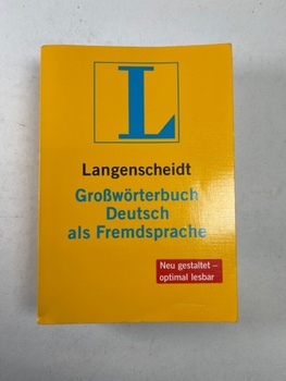 Dieter Götz: Langenscheidts Grossworterbuch Deutsch Als Fremdsprache