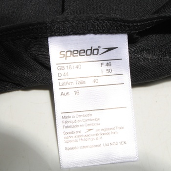 Černé jednodílné plavky Speedo D44