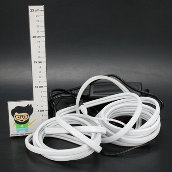 Bílý světelný LED pásek Xunata 