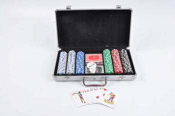 Poker sada v aluminiové kazetě