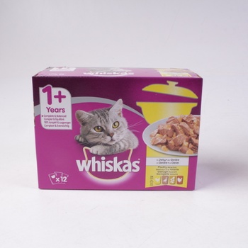 Kapsičky pro kočky Whiskas 96x100g 1+