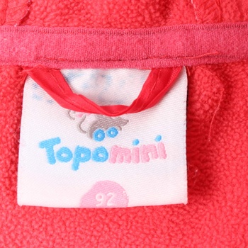 Dětská bunda Topomini růžové barvy