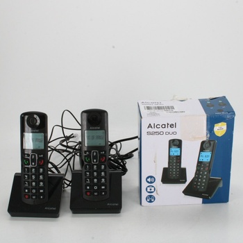 Bezdrátové telefony Alcatel S250 Duo