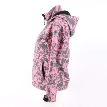 Dětská bunda Neverest softshellová růžová