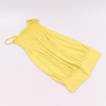 Dívčí šaty Crashone žluté barvy
