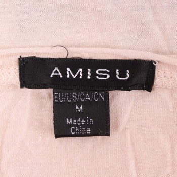 Dámské tričko Amisu světle růžové