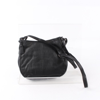 Dámská kabelka černá s kapsičkami na zip