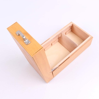 Úložný dřevěný box s šuplíkem 