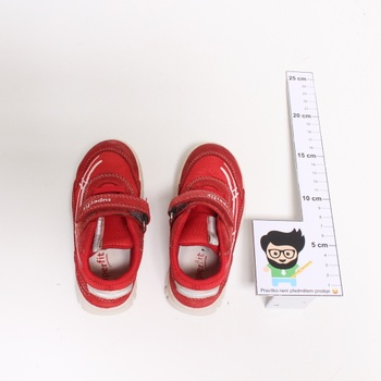 Dětské botasky Superfit SH-MI 6 červené