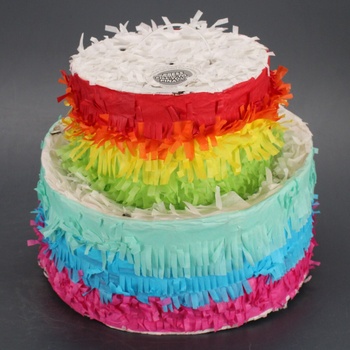 Piñata Folat barevný dort