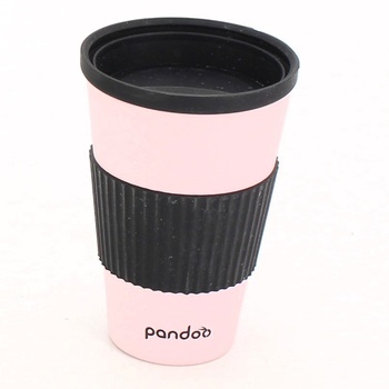 Termohrnek Pandoo 450 ml, růžový