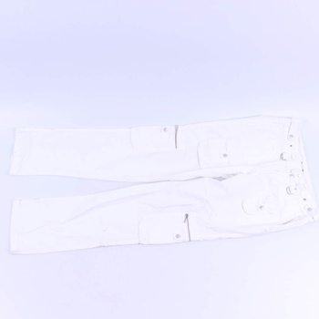 Dámské kapsáčové kalhoty Trailer bílé