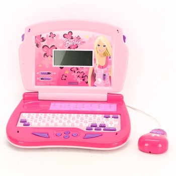 Dětský laptop Barbie JC221CZ růžový