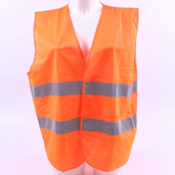 Reflexní vesta jasně oranžová