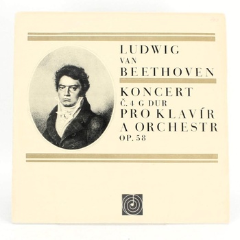 Gramofonová deska Koncert č.4 G dur L.F. Beethoven