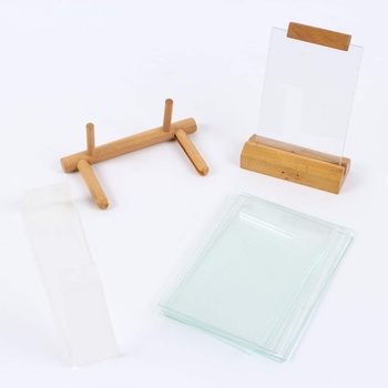 Rámečky ze dřeva a skla  