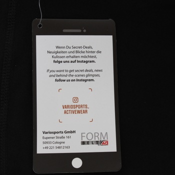 Dámské šortky Formbelt FBP116 černé 