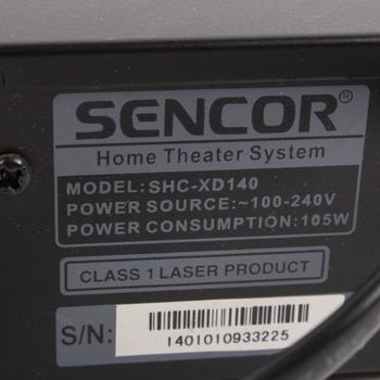 DVD přehrávač Sencor SHC-XD140