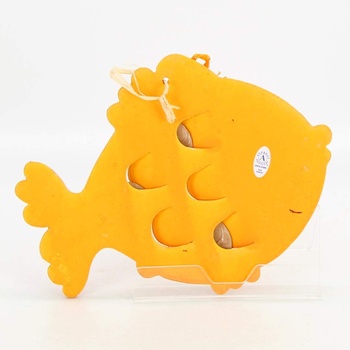 Keramická figurka zlaté rybky štěstí