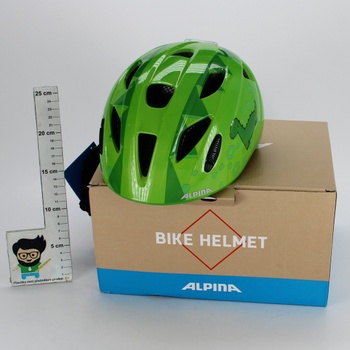 Dětská helma Alpina zelená vel.47-51
