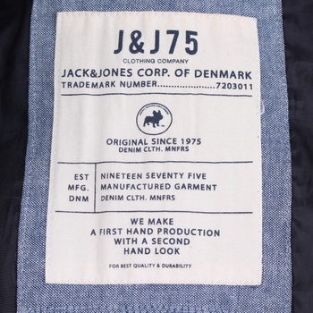 Pánská prošívaná bunda Jack and Jones černá