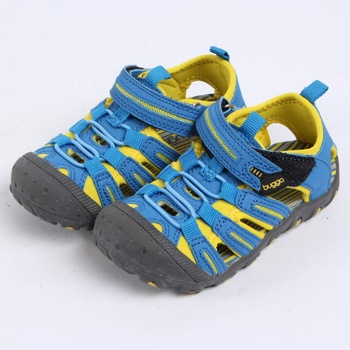 Dětské outdoorové sandály Bugga modrožluté