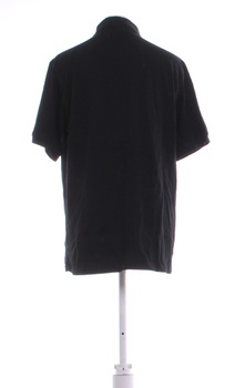 Pánské tričko s límečkem černé