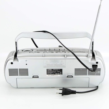 Radiomagnetofon Hyundai TR 1118 stříbrný