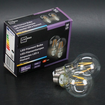 Žárovky LED filamentové Livarno 2 ks