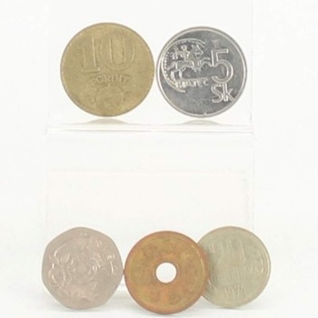 Mince různých států 5 kusů