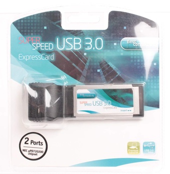 PCMCIA karta Axago 2x USB 3.0