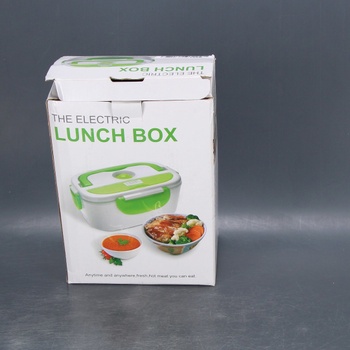 Elektrický lunch box bílo-zelený YY-3166(C)