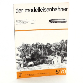 Časopis Modelleisenbahner 1970