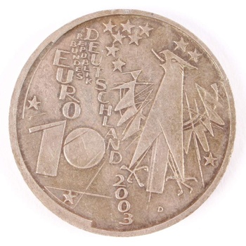 Pamětní mince 10 Euro 100 let muzea Mnichov