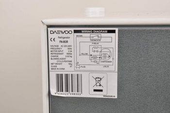 Jednodveřová chladnička Daewoo FN 063  R
