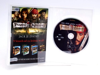 DVD Piráti z Karibiku: Prokletí Černé perly