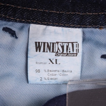 Těhotenské kalhoty Windstar odstín modré