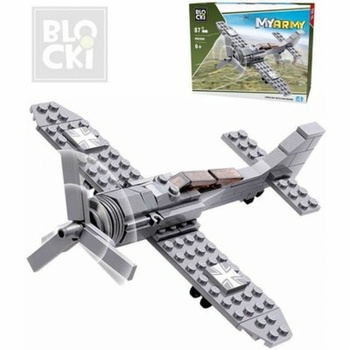 Stavebnice Blocki KB82006 bojové letadlo