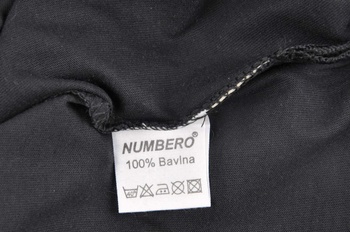 Pánské tričko Numbero černé