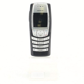 Kryt s tlačítky Nokia 6610i černostříbrný