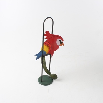 Dekorace - kyvadlo papoušek 