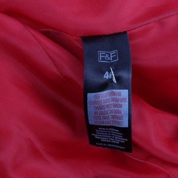 Dámský kabát F&F odstín červené