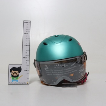 Lyžařská helma Uvex 9005 zelená