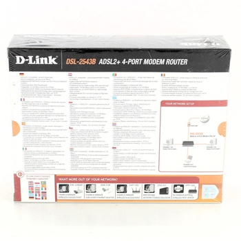 ADSL2+ router D-Link DSL-2543B