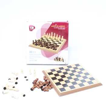 Dřevěné šachy ColorBaby 43635 