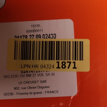 Hrnec s poklicí Le Creuset 70424 27cm, oranž